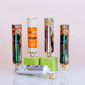 Luxury Cylinder Plastic Screw Cap Eco friendly Custom Color Baby Adult Toothpaste Tubes Packaging
