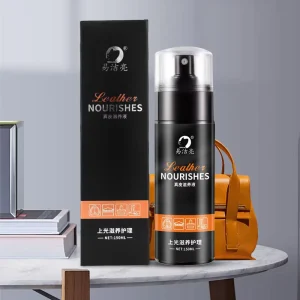 Luxury Leather Cleaner Spray & Leather Conditioner 150ml Eco Friendly Alcohol Free for Sofa Bag Shoe Care