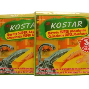 Machine Washable Lint Free Super Absorbent Yellow Color Nonwoven Fabric Multi purpose Cleaning Wipes