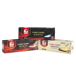 Made in China Shoe Wax Tube Cream Shoe Polish 30g Leather Shoe Cleaning