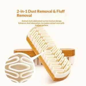 Magic Tool Household Nylon Eraser Soft Rubber Shoe Cleaning Brush with Wood Handle Portable for Suede Shoes