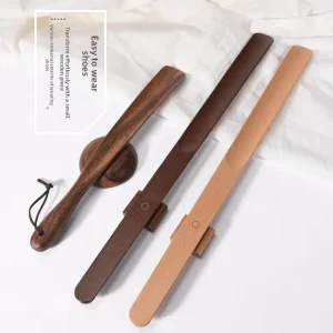 Magnetic Portable Shoe Horns with Long Handle for Pregnant Women and Elderly Home Use Ultra Long Handle