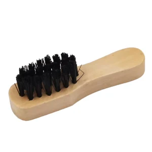 Manufacturer Honco OEM Model 100 Shoe Brush Wooden Handle Nylon PP Bristle Flat Head Cleaning Dust Removal