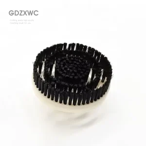 Manufacturer OEM Cleaning Supplies 93l X 08w X 05h Brush Customized Round Shoe Brush for Drill Electric Black Cleaning Brush