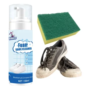 Manufacturer Price Sneaker Leather Care Cleaner Sport Shoes Whitening Agent Spray Foam White Shoes Cleaner