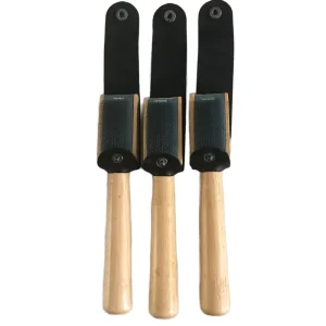 Manufacturer Supplies PP Wood Handle Adjustable Dance Shoes Brushes for Cleaning Care Custom Logo Soft Shoe