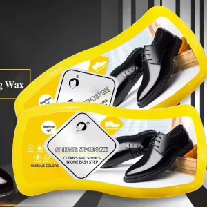 Manufacturers Quick Shine Sponge Shoe Wax Portable Colorless Leather Care Sponge Shoe Shine Shoe Polish