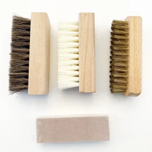 Maxlife Suede & Nubuck Shoe Cleaning Kit with Bristle Brushes & Suede Eraser Easy Clean Unisex