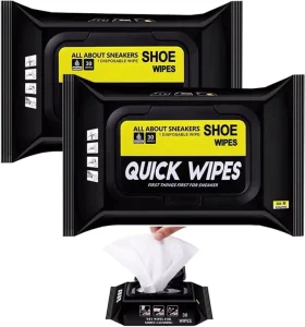 Meifan 30Pcs Disposable Travel Portable Shoe Sneaker Wipes
