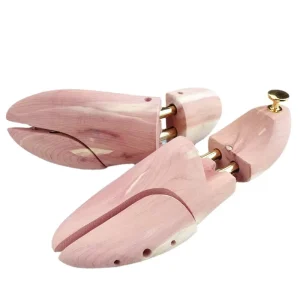 Men Adjustable Split Toe Cedar Shoe Tree Custom Wood Cedar Shoe Tree 38 39 Cedar Shoe Trees for Men