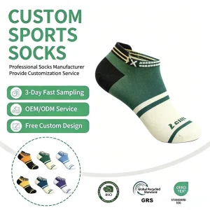 Men Cotton Short Socks Antibacterial Deodorant Breathable Thin Solid Color Sports Socks for Spring Daily Wear
