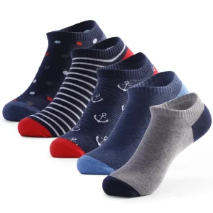 Men Plus Size Summer Ankle Socks 80% Cotton Thickened Low Cut Breathable Casual Socks