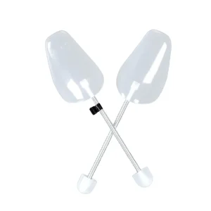 Men Women Plastic Flexible Spring Shoes Shape Holder Shoe Trees White