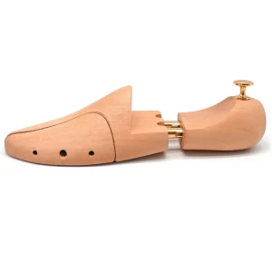 Men’S Shoe Trees Twin Tube Adjustable Lotus Wooden Boots Shoe Trees