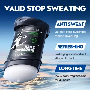 Men’s Body Deodorant Summer Refreshing Non Sticky Antiperspirant Direct Sales From Foreign Trade Factory