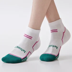Mens Breathable Mesh Sport Ankle Socks with Custom Logo DesignLightweight Deodorant for Running Training Daily Wear