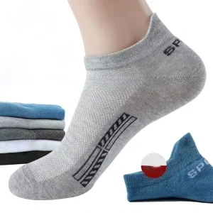 Men’s Four Seasons Breathable Deodorant Anti-deodorous Sports Socks Business Casual Socks