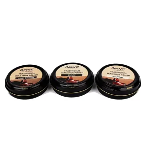 Men’s Shoe Care Kit with Cleaner and Polish Wax