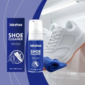 Mild Cleaning Decontamination Water Free Foam Portable White Shoe Cleaner