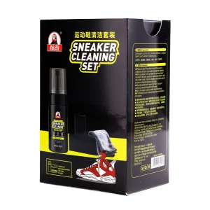 Mild Formula Easy Use 100ML Black Decontamination Protect Sneaker Froth Cleaning Set