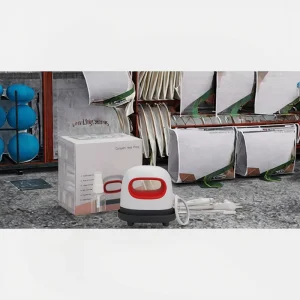 Mini Heat Press Machine Digital Transfer Press Portable Swing Away DIY Ironing Machine for T Shirts Hats Shoes