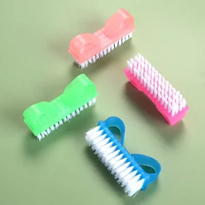 Mini Thumb Type PP Shoe Cleaning Brush for Sneaker Deep Wash Soft Bristle Eco Friendly Portable Shoe Scrubber