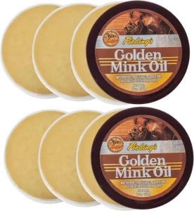 Mink Oil for Leather Boots Leather Cleaner & Conditioner Waterproof Preserve Soften All Smooth Leathercraft & Vinyl