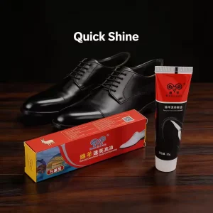 Moderate Cream Viscosity 30G Instant Shine Shoe Polish No Paste Accumulation on Shoes