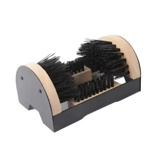 Multi Bristle Industrial DIY Boot Cleaning Brush Wooden Handle Weatherproof Shoe Scrubber for Entryway Garden Farm Use OEM