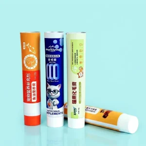 Multi Caliber Series ABL Cylinder Aluminum Plastic Eco friendly Empty Tube Flip Top Screw Cap Custom Service for Toothpaste