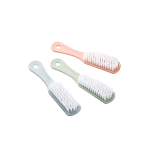 Multi Function Long Handle Plastic Handle Soft Bristle Waterproof Shoe Brush Gentle Cleaning for Home Use