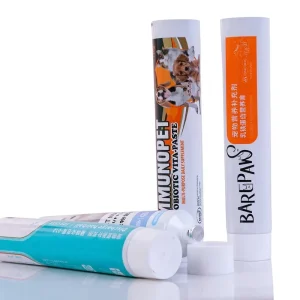 Multi Functional ABL Aluminum Plastic Empty Tube Custom Flip Top Screw Cap for Toothpaste and False Eyelashes