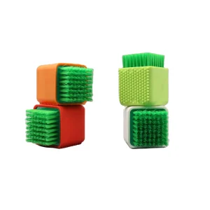 Multi Functional Cleaning Brush Silicone Laundry Potted Washing Brush for Clothes Underwear Shoes Cleaning Tool