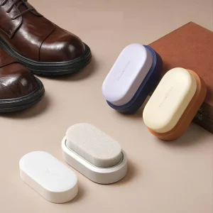 Multi Functional Double Sided Plastic Sponge Shoe Polish Cleaner Eco Friendly Shoe Care Household Cleaning Shoe Brush