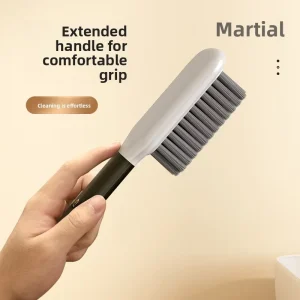 Multi Functional Long Handle PP Cleaning Brush Soft Bristle Shoe and Laundry Brush Handheld Scrub Brush for Household Cleaning