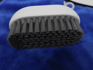 Multi Functional Portable Laundry Shoe Cleaning Brush with PET Bristles Ergonomic Grip Deep Stain Removal for Household Use