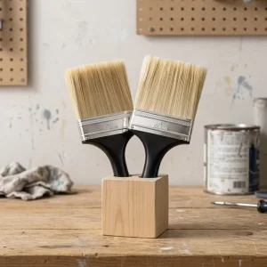 Multi Functional Shoe and Sneaker Cleaning and Painting Brushes with PP Handle Customizable in Different Colors