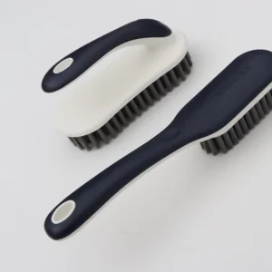 Multi Purpose Eco Friendly Durable Portable Plastic Handle Shoe Brush Cleaning Set for Bathroom