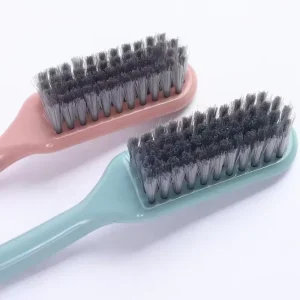 Multi Purpose Soft Bristles Cleaning Brush Gentle Laundry Shoes Bathroom & Kitchen Surface Care PP Material Bottle Cleaner