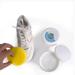 Multi functional Cleaning Cream White Shoe Stain Remover Sneaker Shoe Cleaning Cream with Sponge