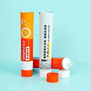 Multi purpose Empty Aluminum Plastic ABL Tube Refillable Laminated Toothpaste Packaging Tube with Flip Cover