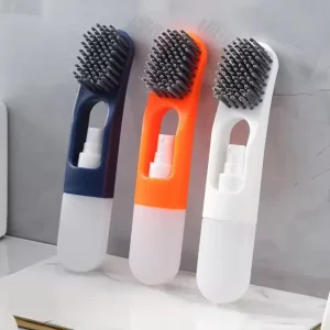 Multi purpose Refill Shoes Portable Scrub Shoes Brush Tools Come with Spray Bottle Cleaning Brush