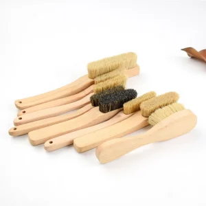 Multifunctional Climbing Cleaning Brush Dense Natural Bristles Durable Suitable for Rock Wall Shoes and Coats