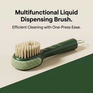 Multifunctional Liquid Adding Shoe Brush Soft Bristle Household Cleaning Brush Laundry Clothes Shoe Washing Brush