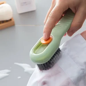 Multifunctional Liquid Shoe Brush Push type Tool for Soft Sweater Cleaning and Household Washing Shoe Brushes