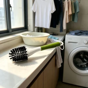 Multifunctional Long Handle Shoe Cleaning Brush Household Laundry Boot Brush Double Sided Shoe Brush