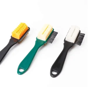 Multifunctional Shoe Brush Rubber Home Suede Shoes Polishing Brushes 3 Side Shoe Cleaning Brush