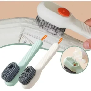 Multifunctional Soft-bristled Shoe Brush Long Handle Clothes Add Liquid Brush Cleaning Tools
