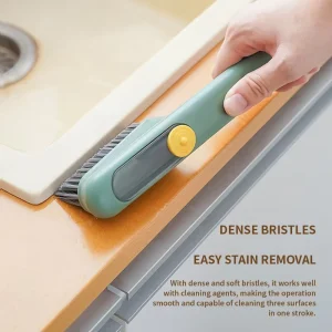 Multipurpose Large Liquid Storage Design Cleaning Brush Soft Bristles Plastic Shoe Brush