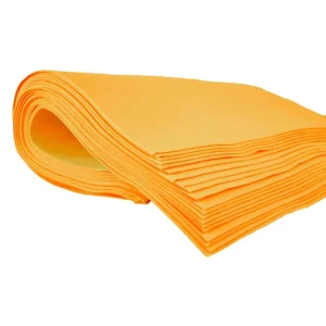 Multipurpose Orange Absorbent German Shammy Cloth
